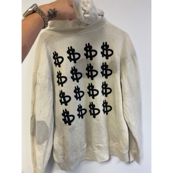 Monopoly Hoodie Jacket Size‎ L Custom Marbled Design - Picture 3 of 5